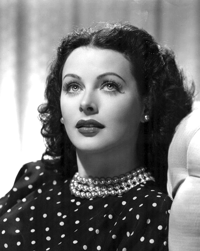 photo of Hedy Lamarr, a woman in document technology